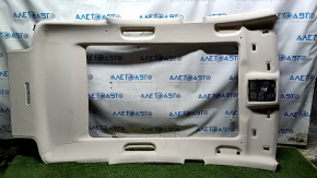 Mercedes W167 GLE 350 450 20-23 roof lining for panoramic view, beige, dented, torn, dry cleaned, dents