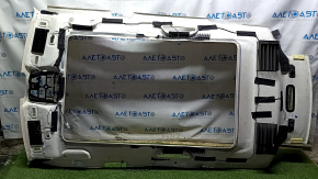 Mercedes W167 GLE 350 450 20-23 roof lining for panoramic view, beige, dented, torn, dry cleaned, dents