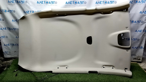 Jeep Cherokee KL 14-17 ceiling trim beige, without sunroof, needs cleaning, scratches, cracks