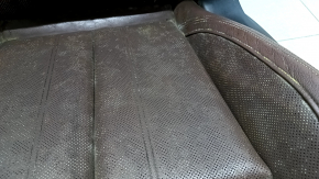 Driver's seat Audi Q5 80A 18-24 with AIRBAG, Sport, leather, brown, electric, heated and ventilated, perforated