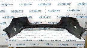 Rear bumper bare Ford Fusion mk5 13-18 for parking sensors, red, scratches, broken fasteners