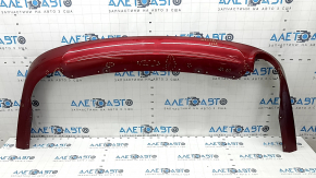 Rear bumper lip Ford Fusion mk5 13-18 for 1 pipe, silver, scratches