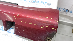 Right threshold Ford Fusion mk5 13-20 red, with seal, scratches, dented, worn, broken fasteners