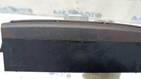 Ford Fusion mk5 13-20 SYNC 3 SONY radio control panel with heating and ventilation, brown, worn