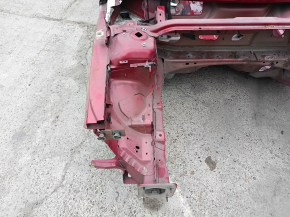 Front right quarter Ford Fusion mk5 13-20 with bracket, on body, red