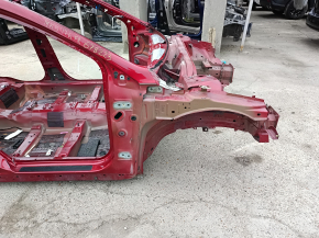 Front right quarter Ford Fusion mk5 13-20 with bracket, on body, red