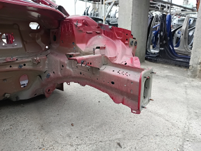 Front left quarter Ford Fusion mk5 13-20 on the body, red