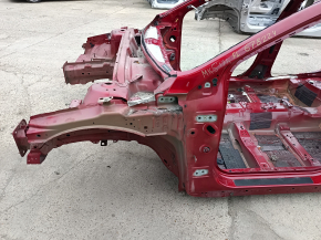 Front left quarter Ford Fusion mk5 13-20 on the body, red