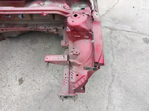 Front left quarter Ford Fusion mk5 13-20 on the body, red