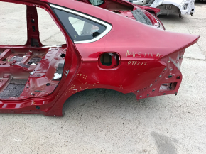 Quarter wing rear left Ford Fusion mk5 13-20 on the body, red