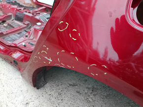 Quarter wing rear left Ford Fusion mk5 13-20 on the body, red