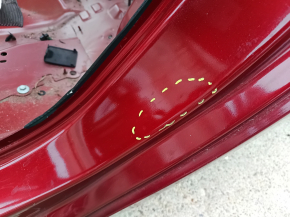 Quarter wing rear left Ford Fusion mk5 13-20 on the body, red