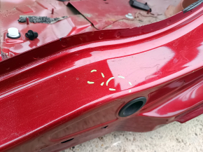 Quarter wing rear left Ford Fusion mk5 13-20 on the body, red