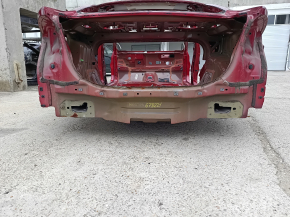 Ford Fusion mk5 13-20 rear panel on body, red