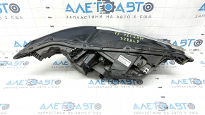 Front left headlight complete Ford Fusion mk5 17-20 LED with DRL, sand, scratches, broken mount
