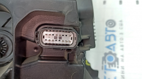 Front left headlight complete Ford Fusion mk5 17-20 LED with DRL, sand, scratches, broken mount