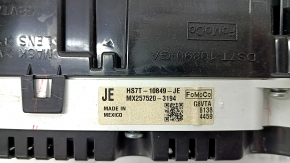 Instrument cluster Ford Fusion mk5 17-20 2 displays, hybrid, 54k, broken mounts, scratches