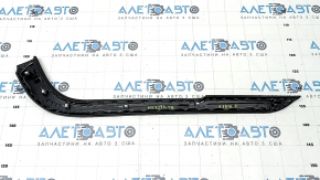 Center console trim side right Ford Fusion mk5 17-20 upper, leather black, dents