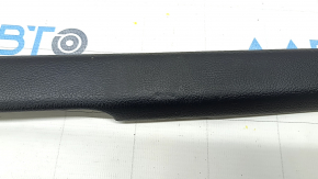 Center console trim side right Ford Fusion mk5 17-20 upper, leather black, dents