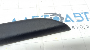 Center console trim side right Ford Fusion mk5 17-20 upper, leather black, dents