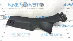 Rear pillar trim lower left Ford Fusion mk5 17-20 black, broken mount, whitened plastic, scratches