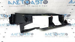 Rear pillar trim lower left Ford Fusion mk5 17-20 black, broken mount, whitened plastic, scratches
