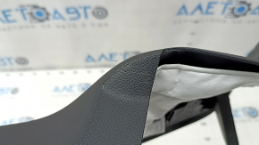 Rear pillar trim lower left Ford Fusion mk5 17-20 black, broken mount, whitened plastic, scratches