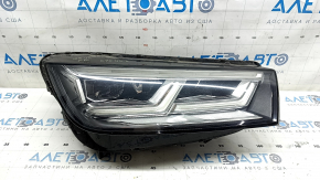 Front right headlight complete Audi Q5 80A 18-20 LED, sand