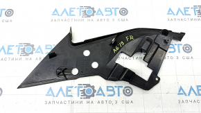 Front right hood trim Audi A6 C8 19 - crack in mount