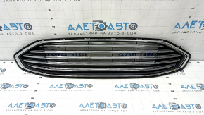 Grill radiator grill assembly with frame Ford Fusion mk5 17-18 chrome, sand