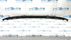 Ford Fusion mk5 13-18 rear bumper trim for 1 pipe, gloss black