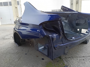 Quarter wing rear left BMW 3 F30 4d 12-18 on the body, blue
