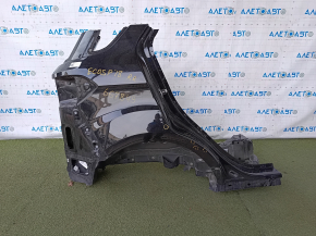 Quarter wing rear right Ford Ecosport 18-22 on the body, black, pokes