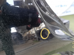Quarter wing rear right Ford Ecosport 18-22 on the body, black, pokes
