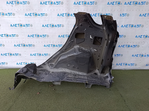 Quarter wing rear right Ford Ecosport 18-22 on the body, black, pokes