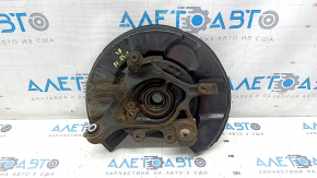 Trunnion with hub rear left BMW 3 F30 12-18 with casing, AWD rusty