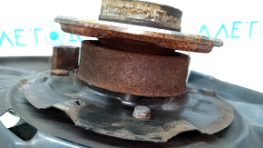 Trunnion with hub rear left BMW 3 F30 12-18 with casing, AWD rusty
