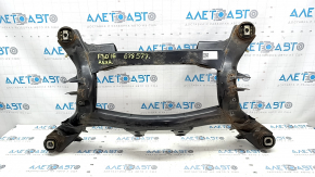 Rear subframe BMW 3 F30 320 13-18 is rusty, 3 silent parts are cracked