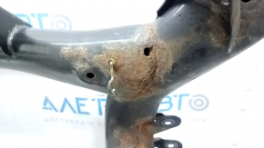 Rear subframe BMW 3 F30 320 13-18 is rusty, 3 silent parts are cracked