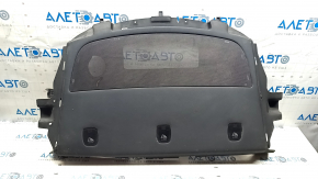 Tesla Model 3 18 rear shelf - black, without speakers, type 2, needs cleaning, insulation peeled off