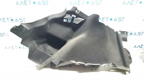 Rear left arch trim Tesla Model 3 18- black, insulation peeling off, tear