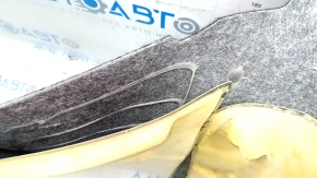 Rear left arch trim Tesla Model 3 18- black, insulation peeling off, tear