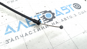 Hood release handle under the hood Audi A6 C8 19- with cables, rusty bracket
