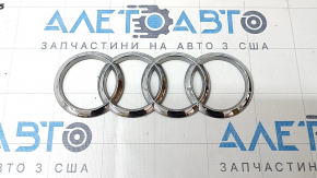 Emblem badge trunk lid Audi A6 C8 19- chrome