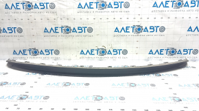 Tesla Model 3 Rear Bumper Lip 18- structure, broken fasteners, rubbed, missing fragment