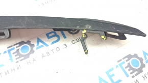 Tesla Model 3 Rear Bumper Lip 18- structure, broken fasteners, rubbed, missing fragment