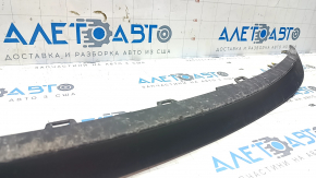 Tesla Model 3 Rear Bumper Lip 18- structure, broken fasteners, rubbed, missing fragment