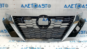 Nissan Sentra 20 Front Bumper Upper Grille - Broken Fasteners