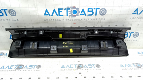 Trunk opening trim BMW 5 G30 18- 530e hybrid, black, scratches