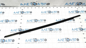 Molding door-glass central rear right Audi A6 C8 19- black gloss